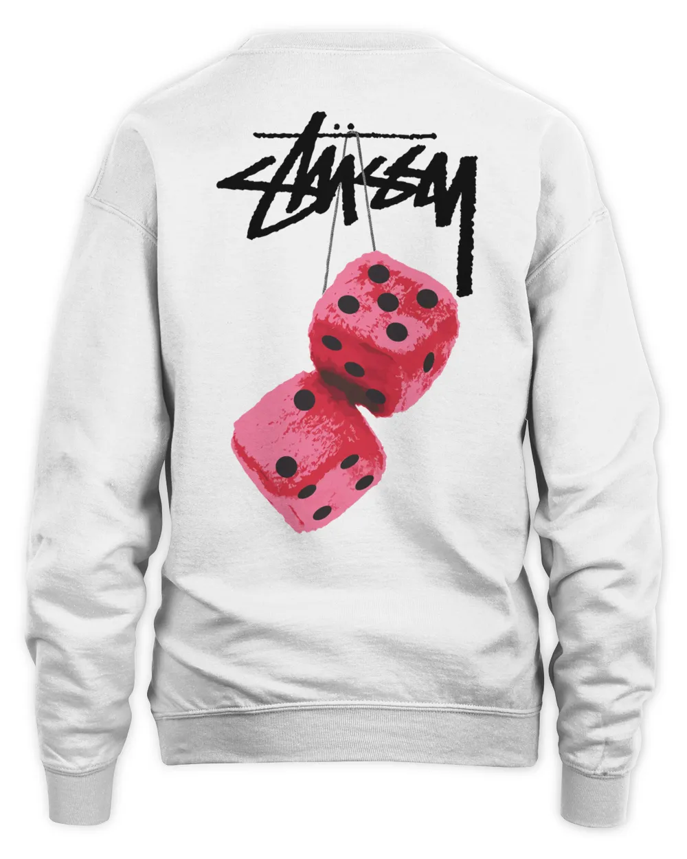Stussy 2025 Clothing Fuzzy Dice Sweatshirt