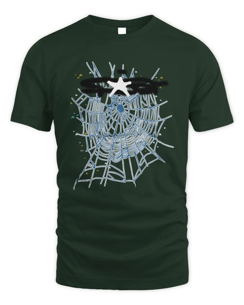 Official Sp5Der Store Sp5Der Web Green Merch T Shirt