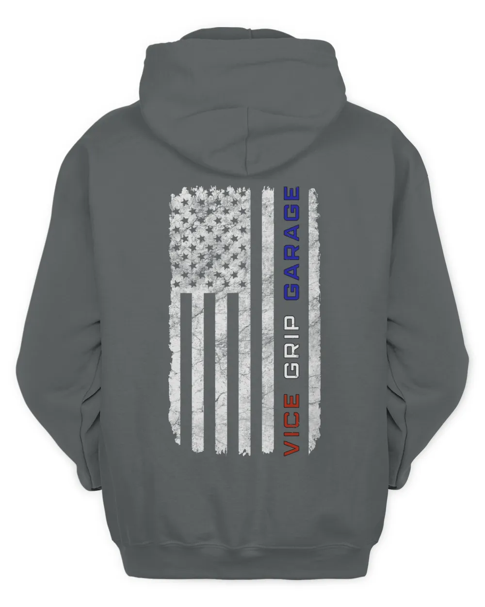 Vice Grip Garage Hoodie, Vice Grip Garage Merch Distressed Flag Hoodie