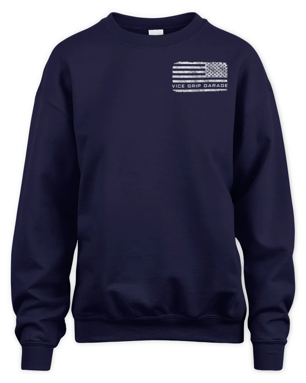 Vice Grip Garage Merch Distressed Flag Sweatshirt