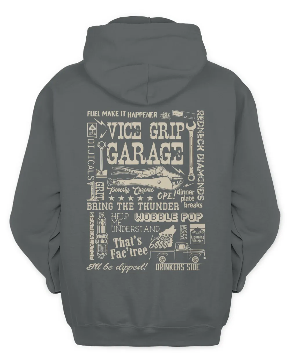 Vice Grip Garage Merch Derekisms 2025  Hoodie