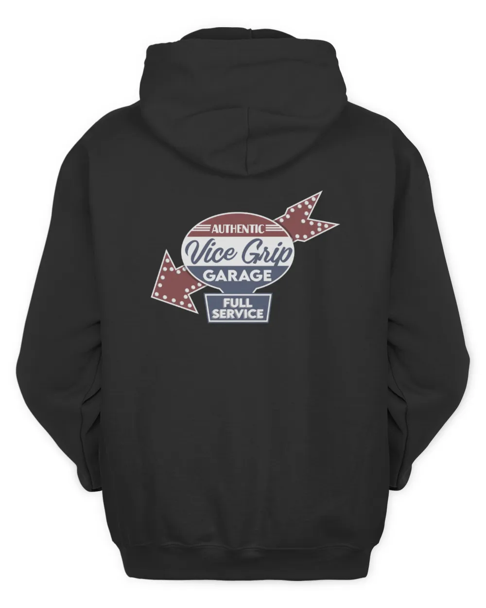 Official Vice Grip Garage Merch Vintage Grey Hoodie