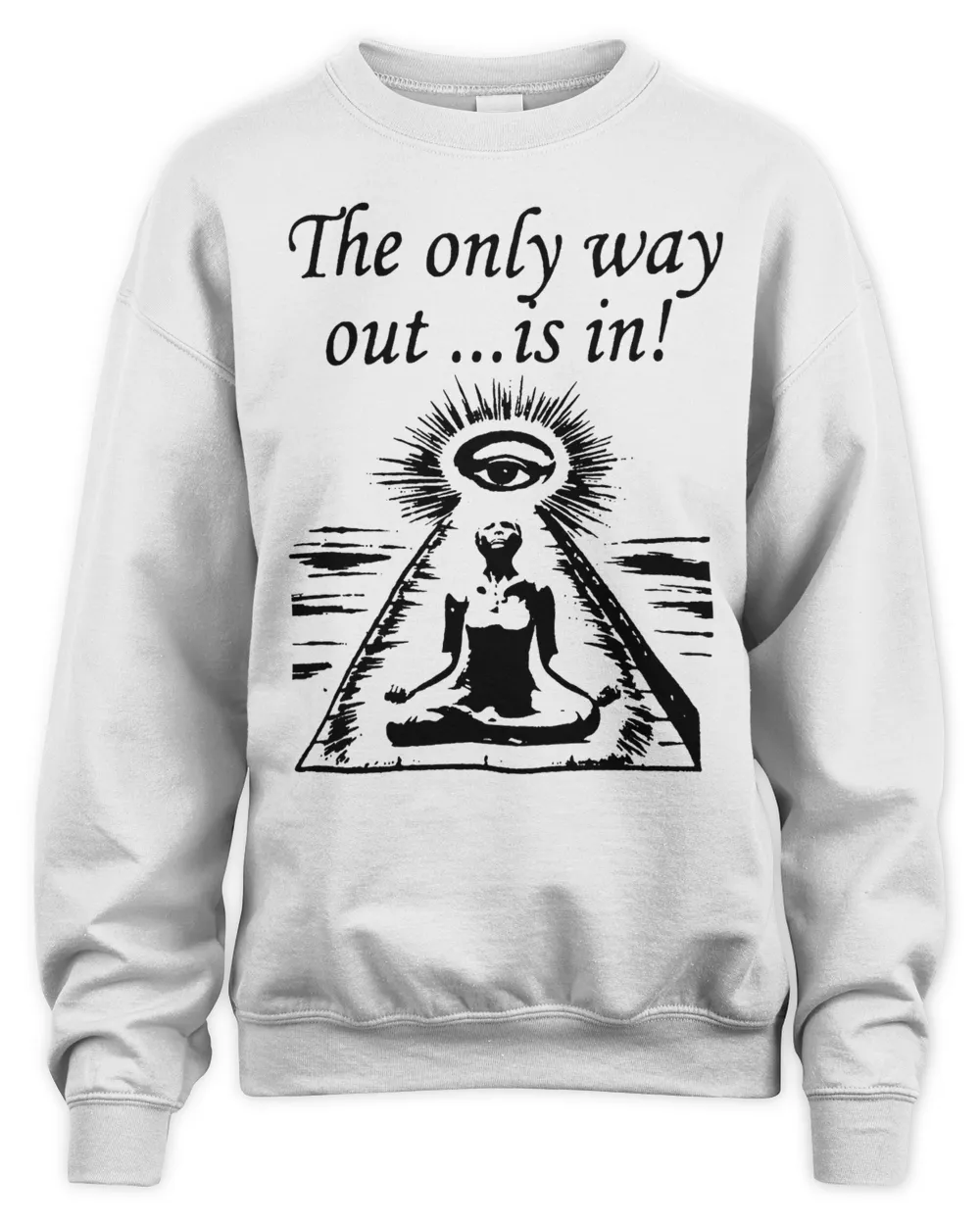 Gallery Dept Clothing Only Way Out Sweatshirt