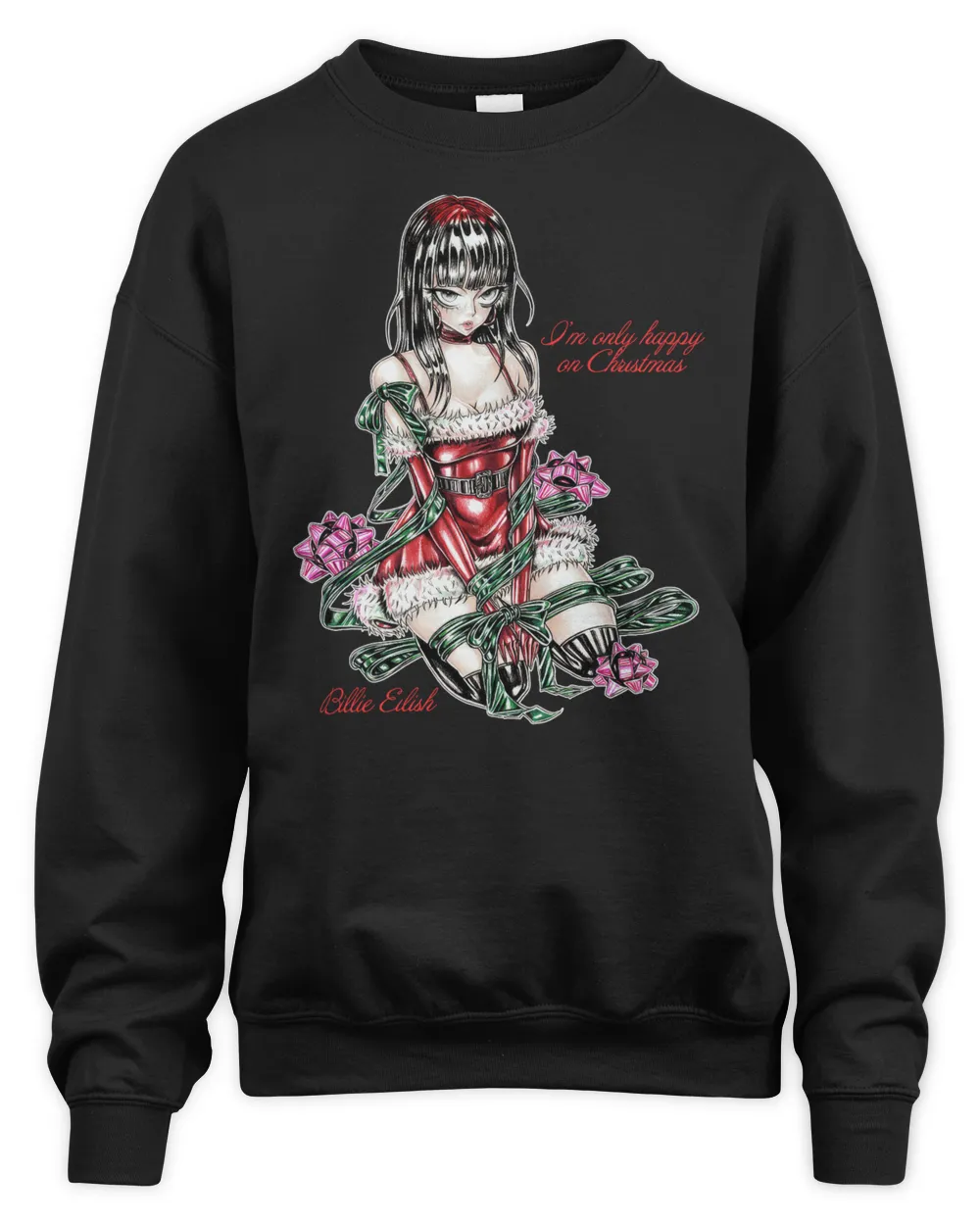 Billie Eilish Merch Tied Up Sweatshirt