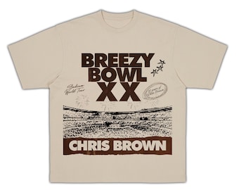 Chris Brown Breezy Bowl Xx Tour T-Shirt, Chris Brown Album Shirt, Chris Brown Fan Gift, Chris Brown Merch