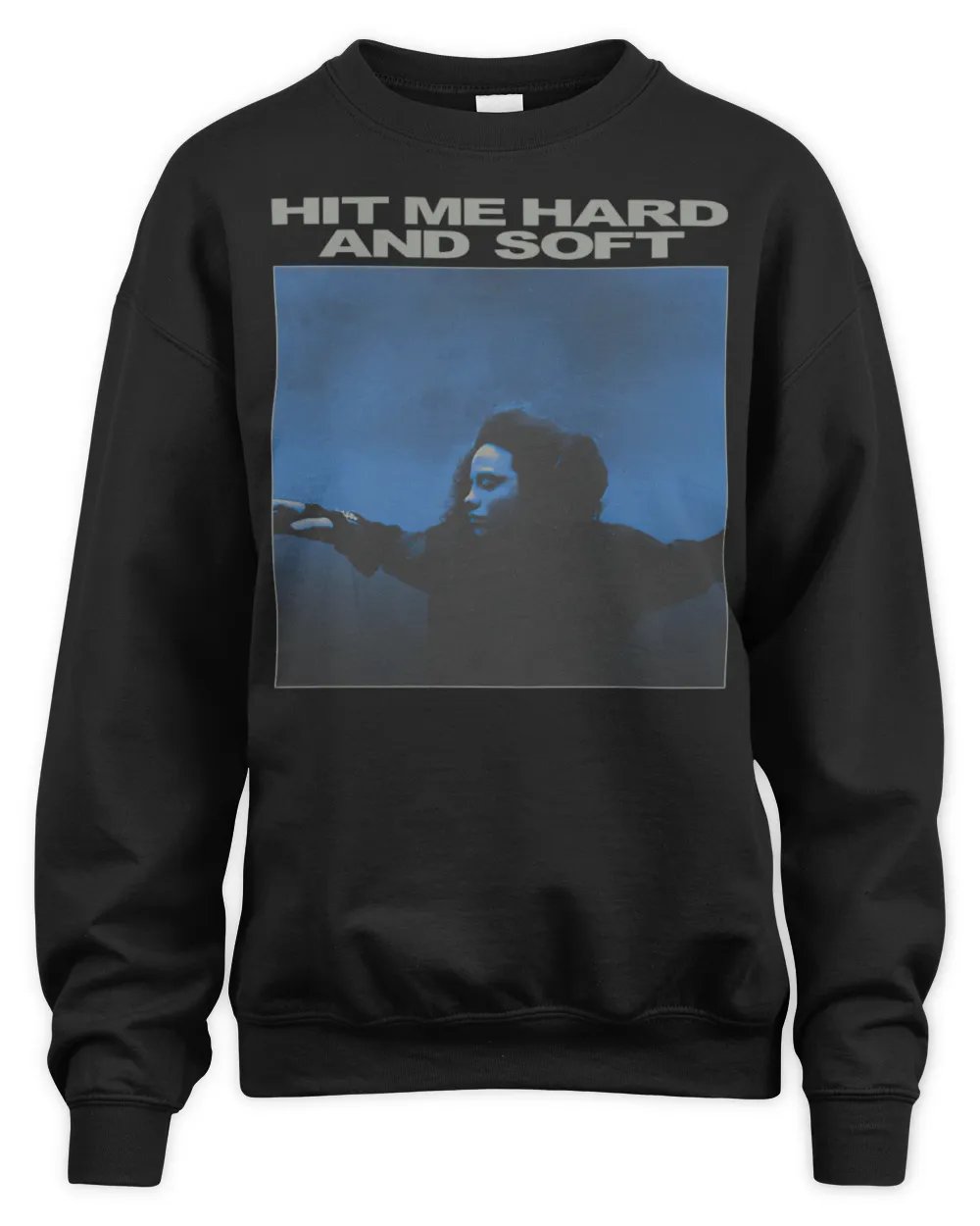 Billie Eillish Merch Hit Me Hard And Soft Tracklist Sweatshirt