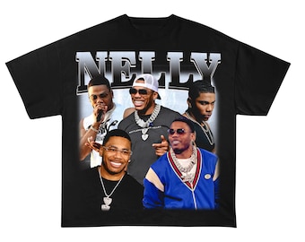 Limited Nelly, Rapper Vintage Shirt Gift For Woman Anda Man