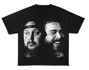 Post Malone Vs Jelly Roll Tour 2025 Shirt, Post Malone Big Ass Stadium Tour Shirt, Post Malone Fan Gift, Post Malone Concert, Jelly Roll Shirt