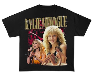 Kylie Minogue Graphic T-Shirt, Kylie Minogue 90S Vintage Shirt, Kylie Minogue Tour 2025 Shirt, Kylie Minogue Fan Gift, Kylie Minogue Merch
