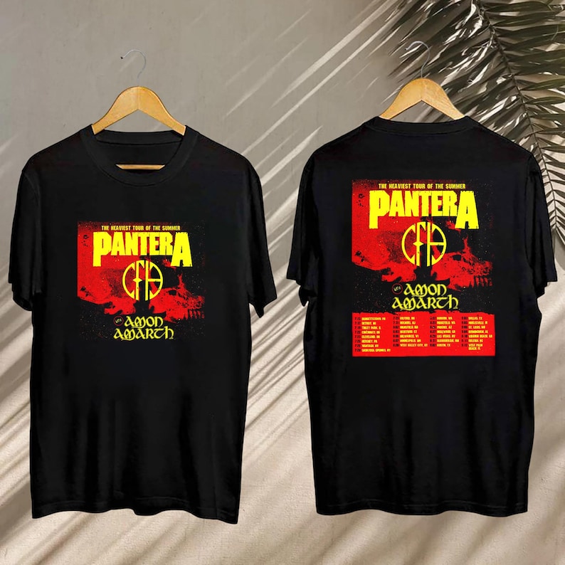 2025 Pantera The Heaviest Tour Of The Summer Shirt, Pantera Shirt, Pantera The Heaviest Tour, Pantera Fan Gift