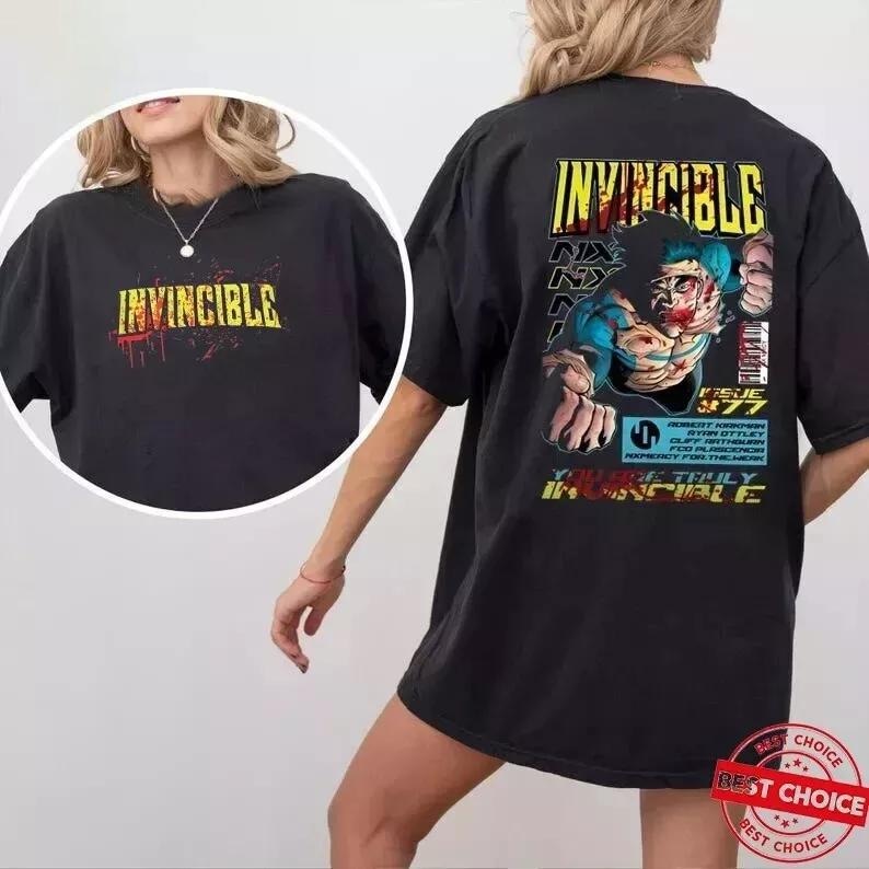 Limited Invincible Mark Superhero T-Shirt, Comic Book Bootleg Fan Shirt