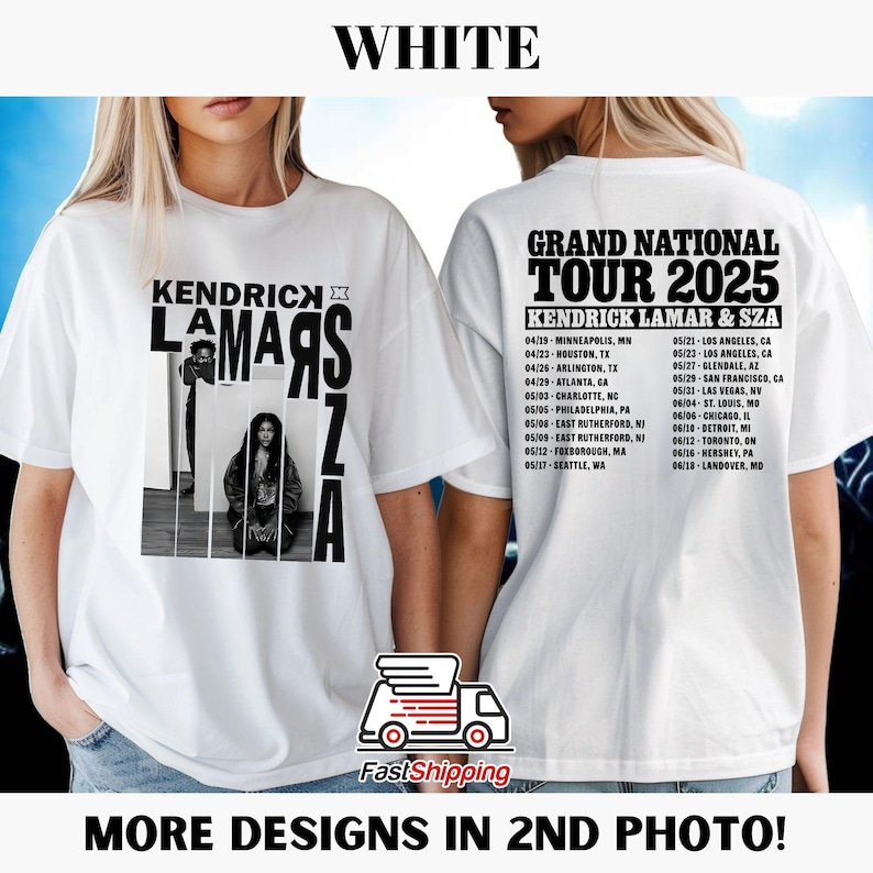 Kendrick & Sza Grand National Tour 2025 Shirt, Gift For Sza Fans,Hip Hop Shirt