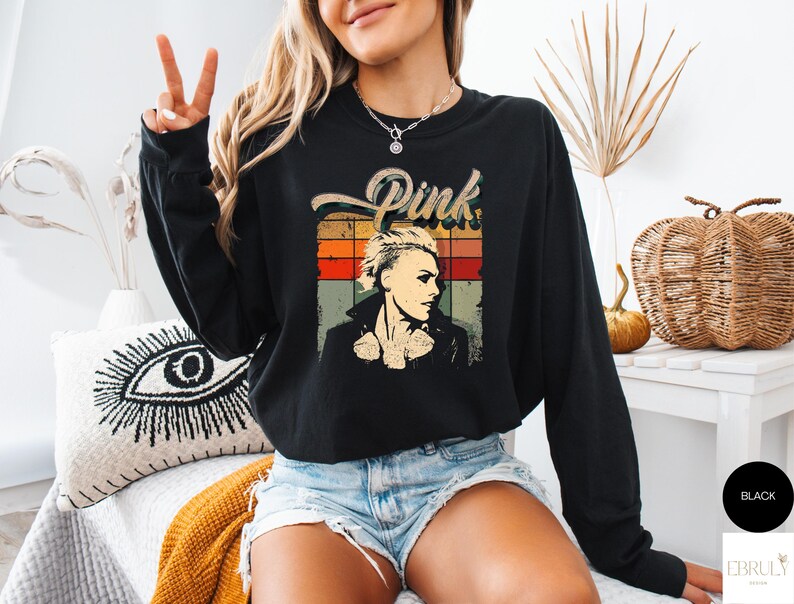 P!Nk Pink Irrelevant Album Shirt, P!Nk Pink Singer Summer Carnival 2025 Tour Sweatshirt