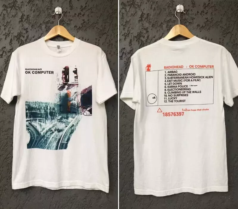 Radiohead Ok Computer Vintage Album T-Shirt
