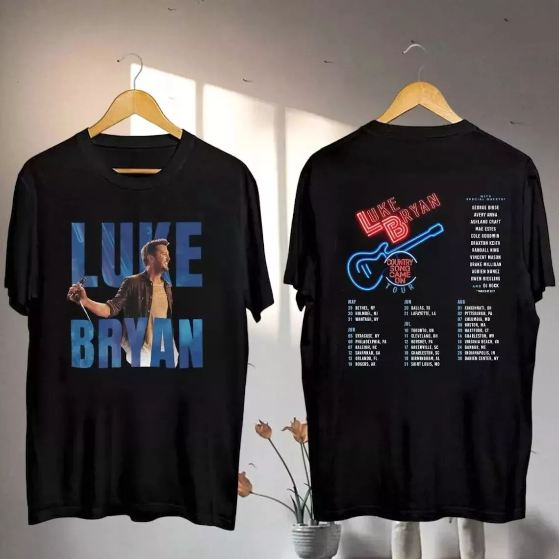 Luke Bryan Merch 2025 Tour Shirt
