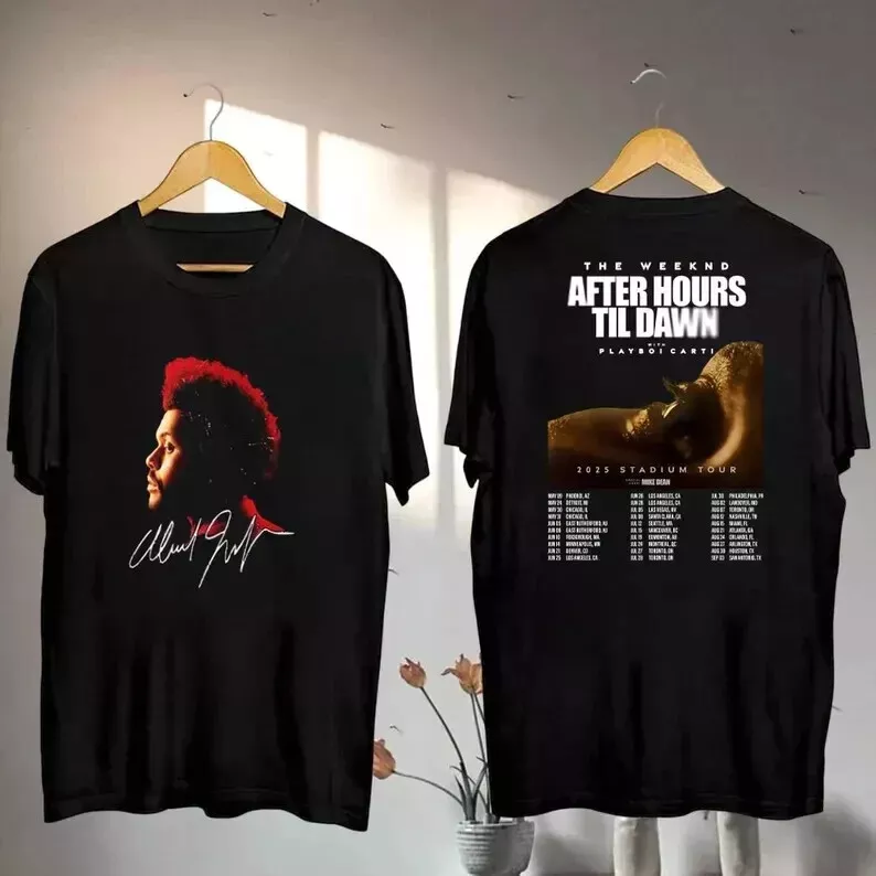 The Weeknd After Hours Til Dawn Tour 2025 Shirt Gift For Fan