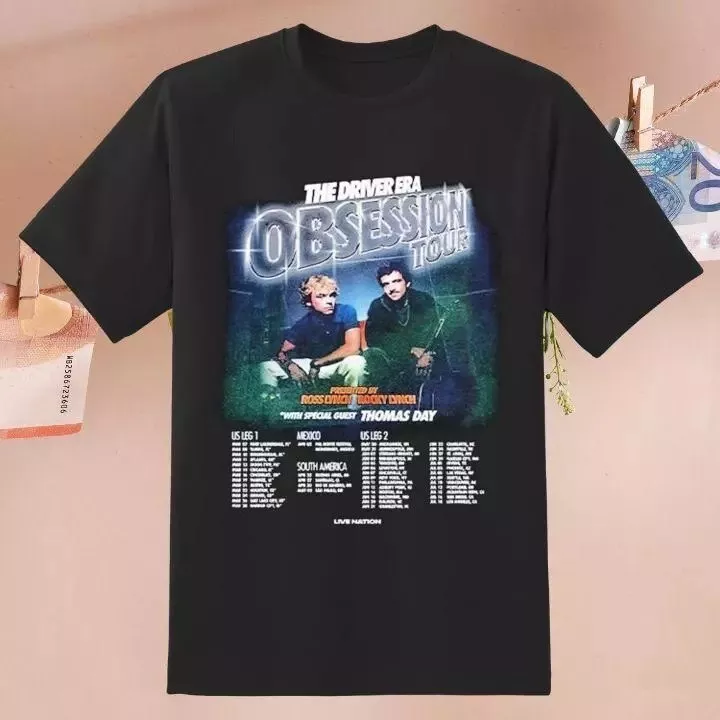 The Driver Era Obsession Tour 2025 Thomas Day Ross Lynch Rocky Lynch Shirt