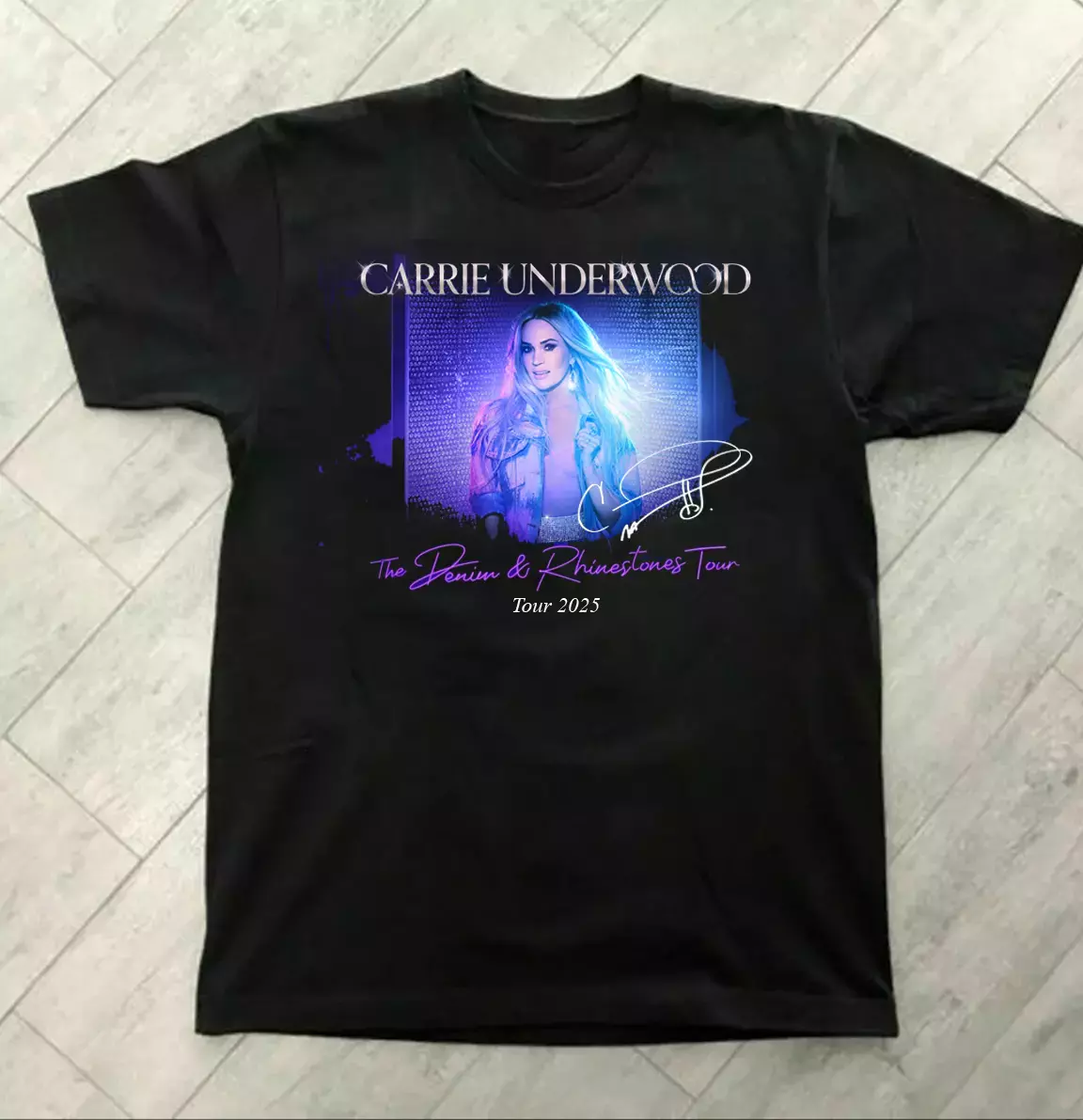 Carrie Underwood Band Tour 2025 Gift For Fan All Size S To 5Xl T-Shirt