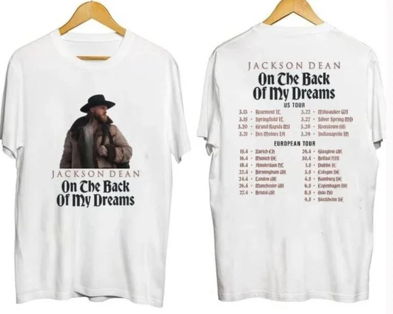 Jackson Dean Tour 2025 Shirt Great Design Hot Shirt Best Shirt For Fan Gift