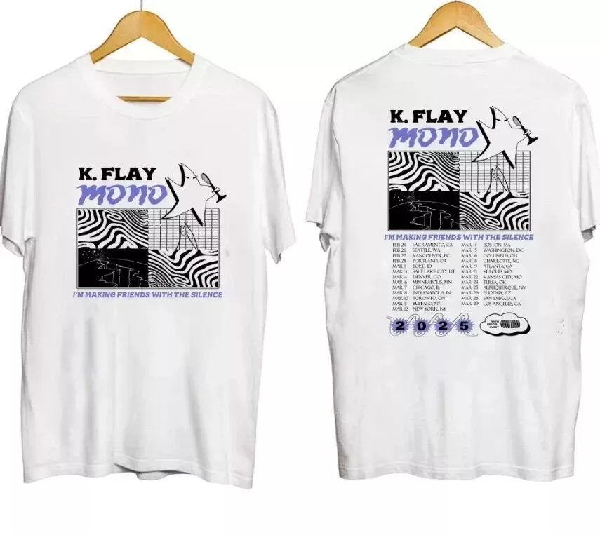 Kflay Tour 2025 Shirt Great Hot Band Tshirt Cool Design Best Best