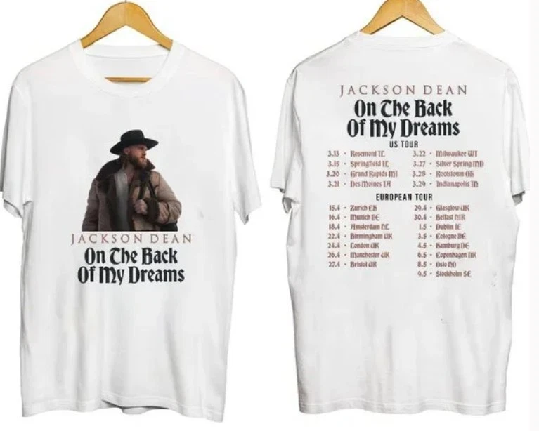 Jackson Dean Tour 2025 Shirt Great Design, Hot Shirt, Best Shirt, For Fan Gift