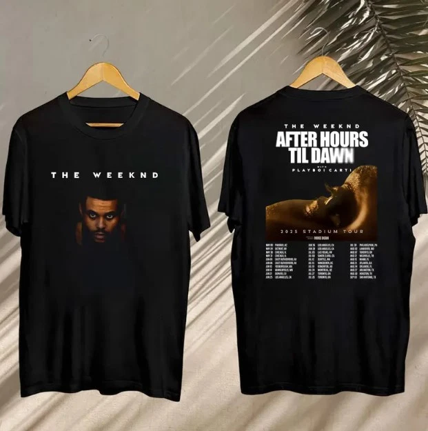 2025 The Weeknd After Hours Til Dawn Tour Shirt, The Weeknd Concert 2025, The