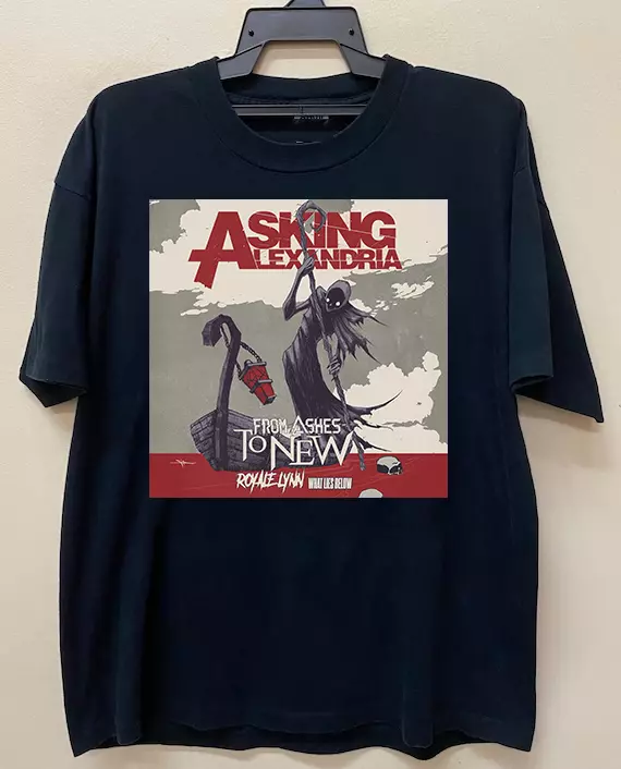 Asking Alexandria Band Gift For Fan On Tour 2025 T Shirt Full Size S-5Xl