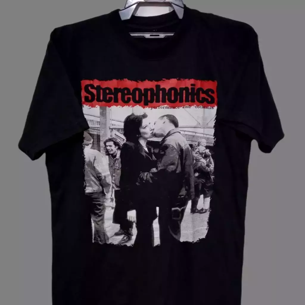 Stereophonics Band On Tour 2025 Black T Shirt Full Size S-5Xl