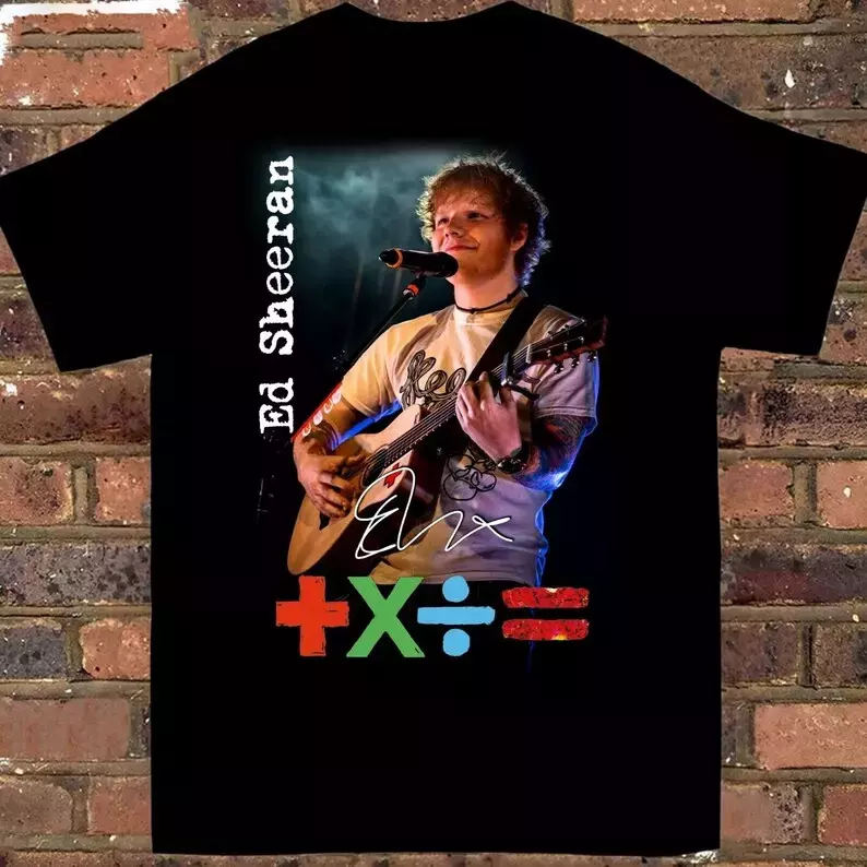 Ed Sheeran 2025 Concert Gift For Fan T Shirt Size S-5Xl
