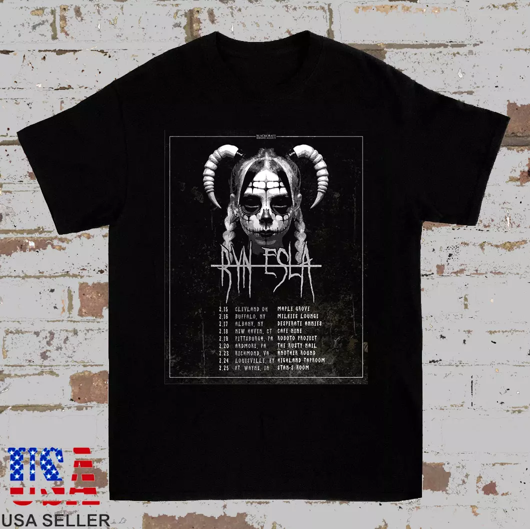 Ryn Esla American Tour 2025 T Shirt Full Size S-5Xl