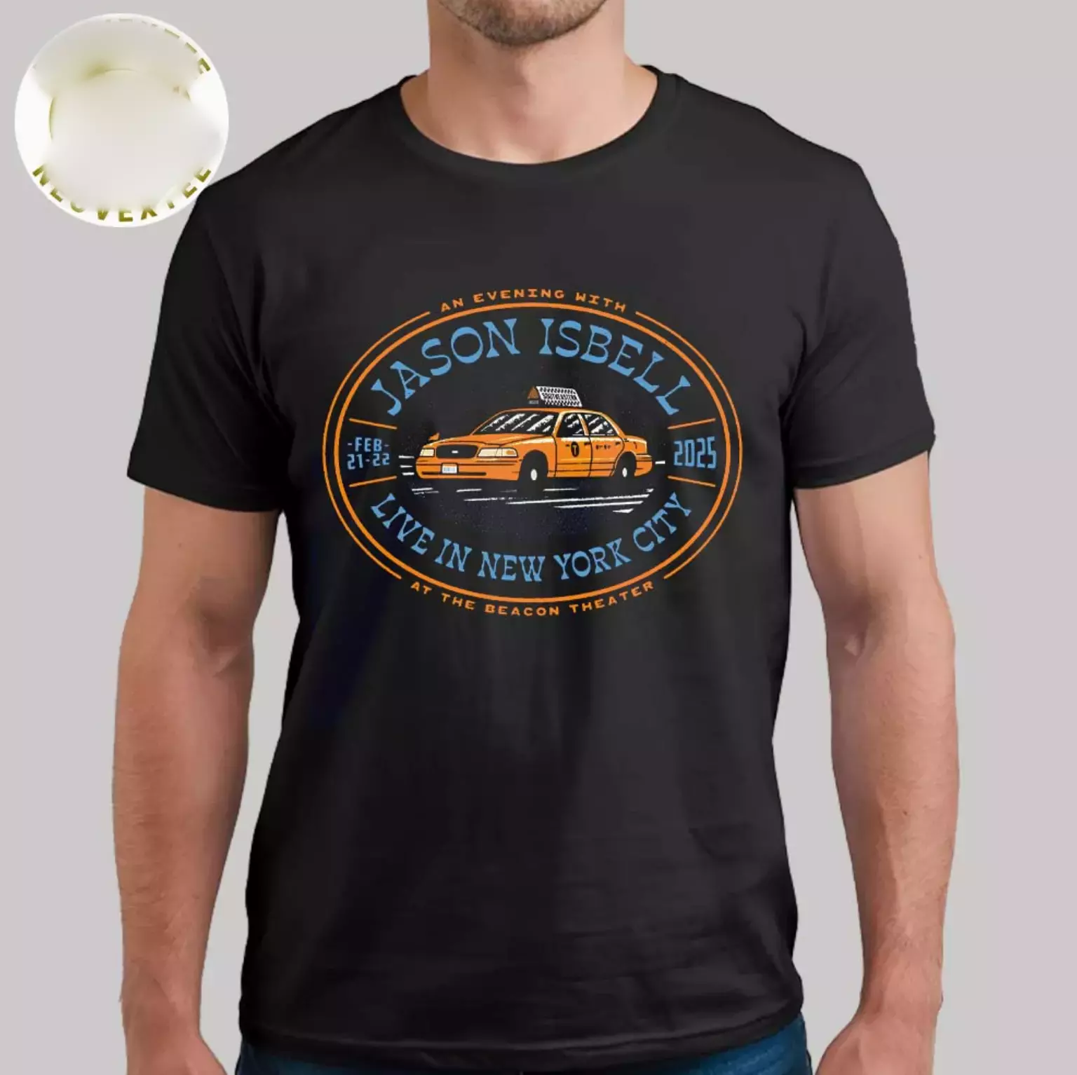 Jason Isbell Live In New York On February 21 And 22 2025 T Shirt Full Size S-5Xl