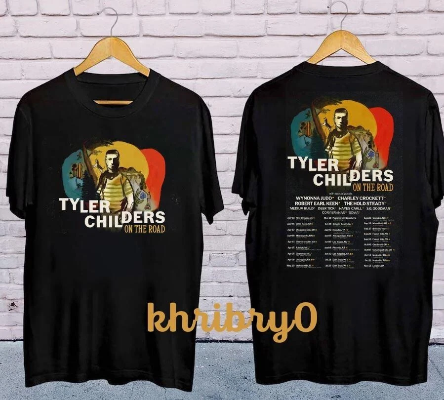 Tyler Childers On The Road 2025 Tour T-Shirt Two Sides