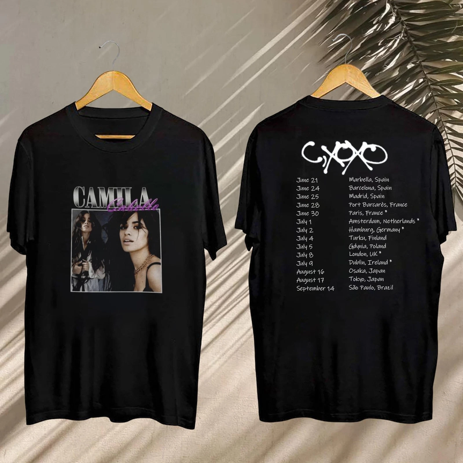 Camila Cabello Fan Gift  Camila Cabello Yours  C Tour Shirt  2025 Camila Cabello Y
