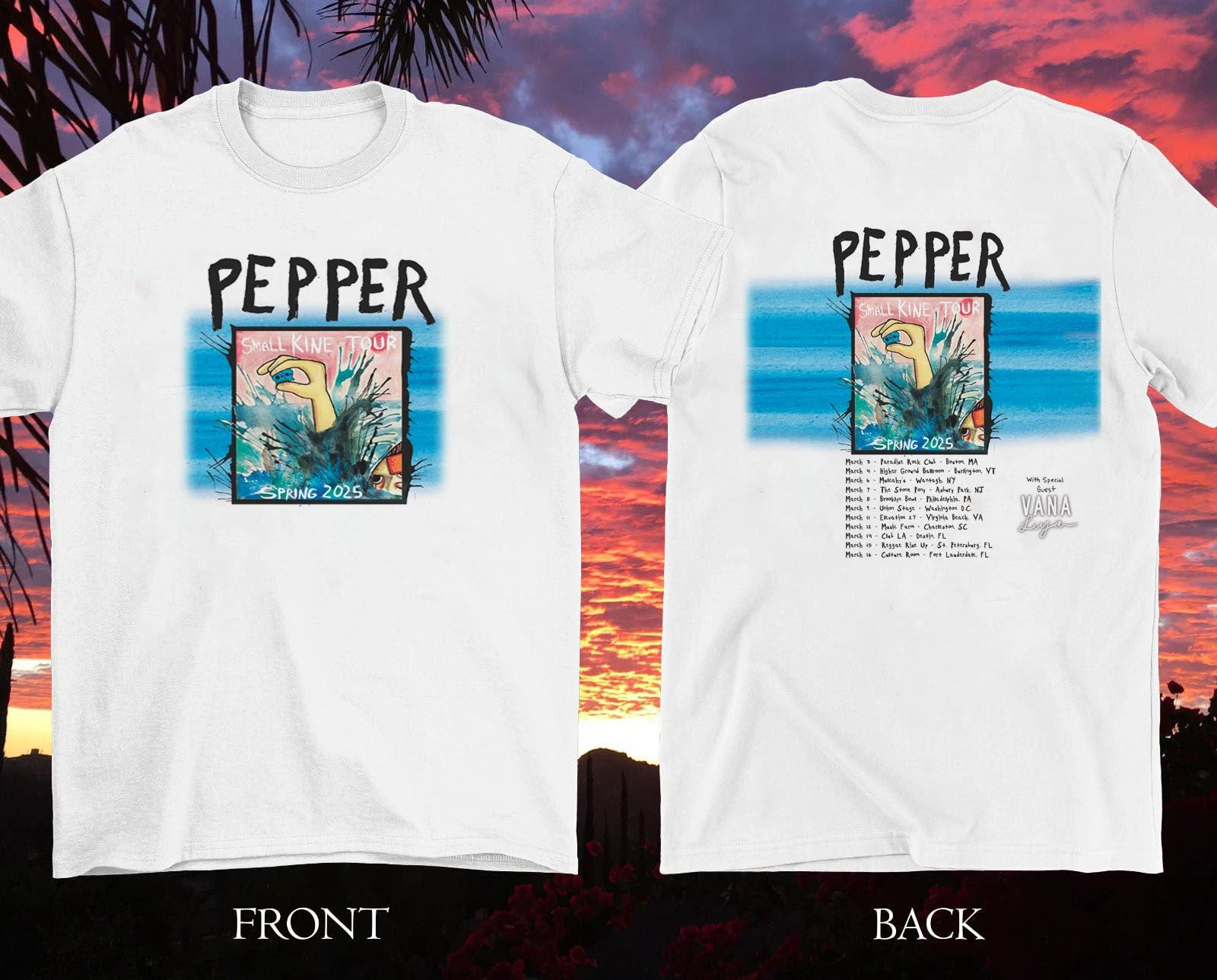 New Pepper Tour 2025 Gift For Fan Unisex S To 5Xl T-Shirt