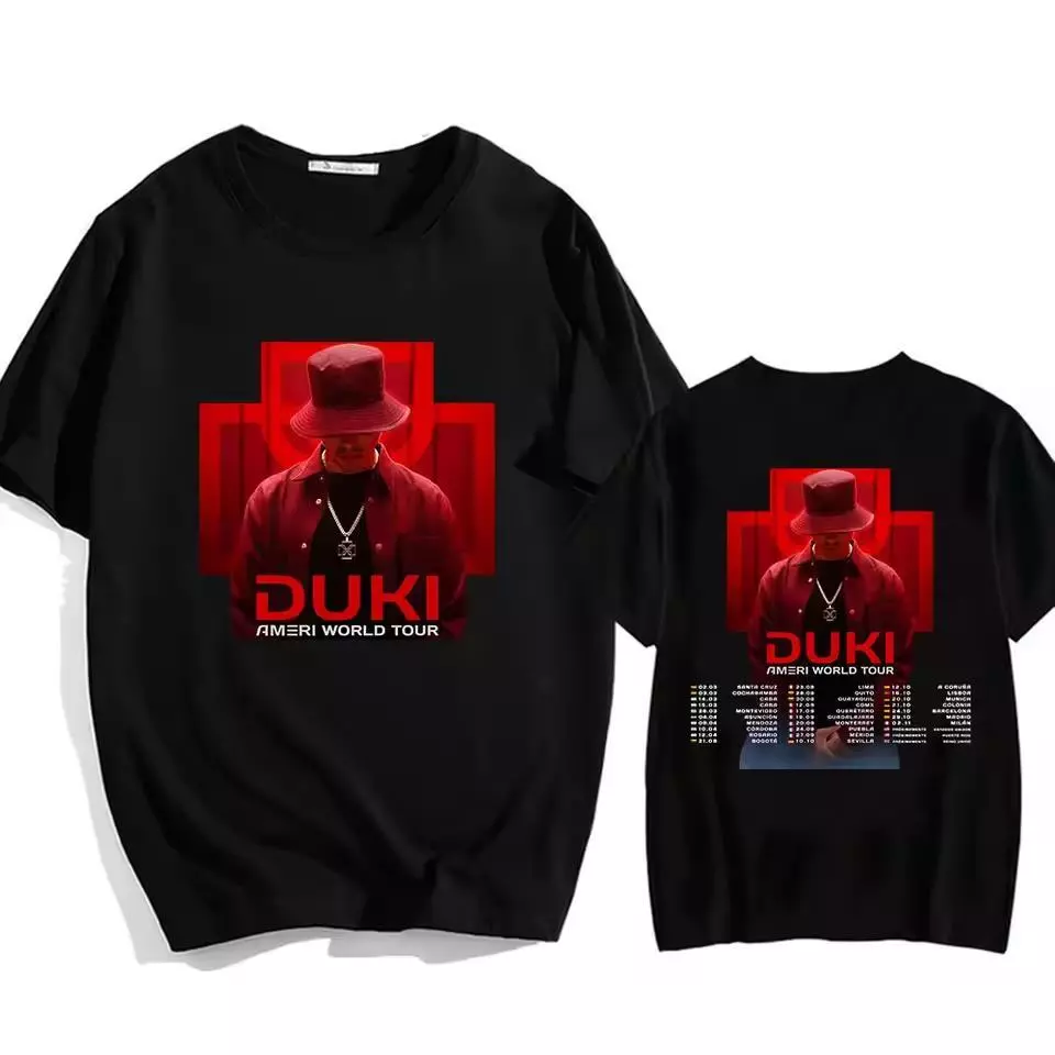 Duki Ameri World Tour 2025 Tshirt For Fans S-5Xl Double Sided