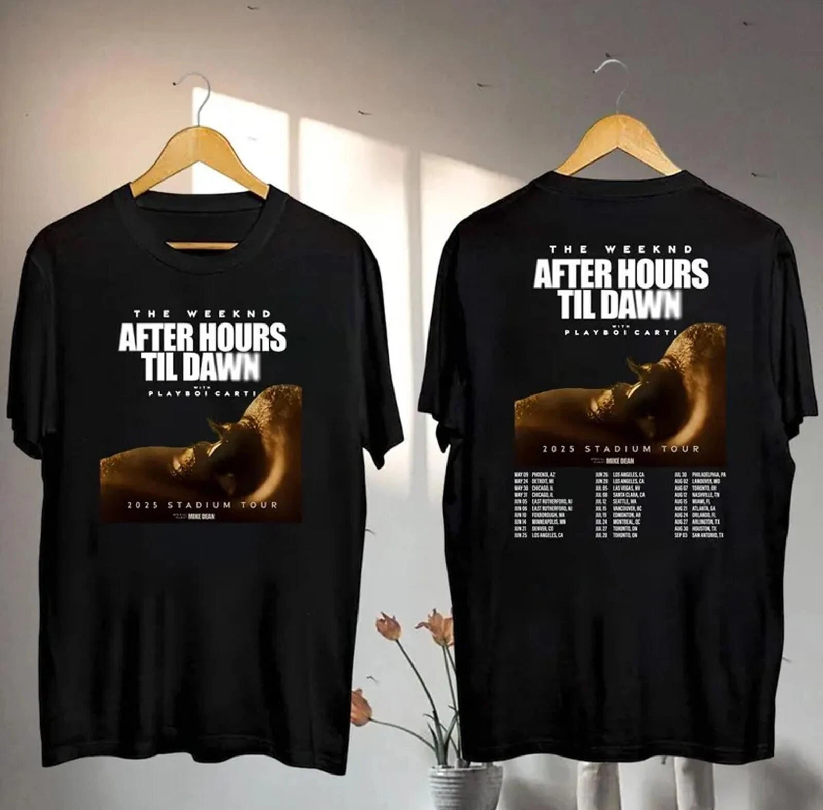 The Weeknd After Hours Til Dawn Tour 2025 Shirt  The Weeknd Stadium Tour T Shirt