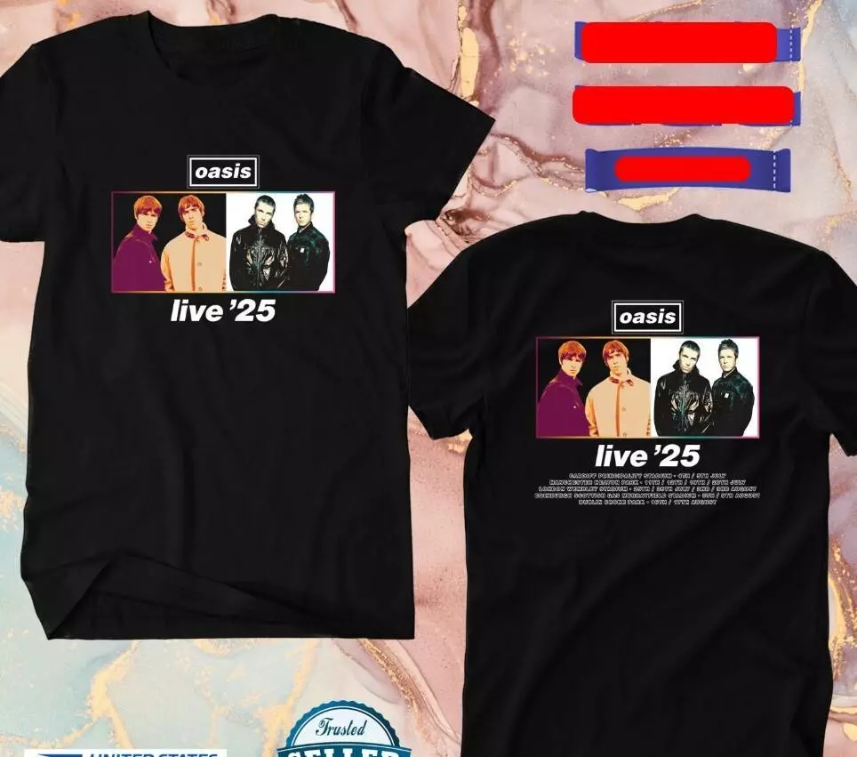 Oasis U Kingdom Live 2025  Oasis Tour  Unisex Shirt Shirt New New