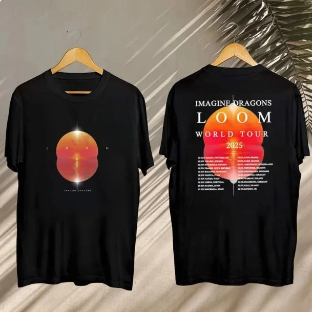 Graphic Imagine Dragons Loom Tour 2025 T-Shirt, Imagine Dragons