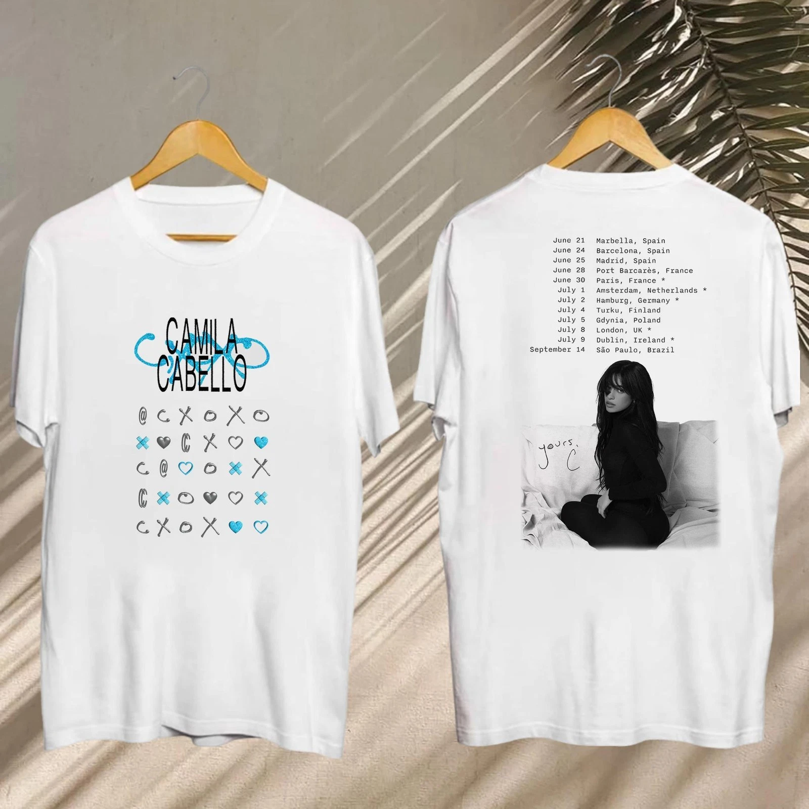 Camila Cabello Shirt  Camila Cabello Yours  C Tour Shirt  2025 Camila Cabello Yours