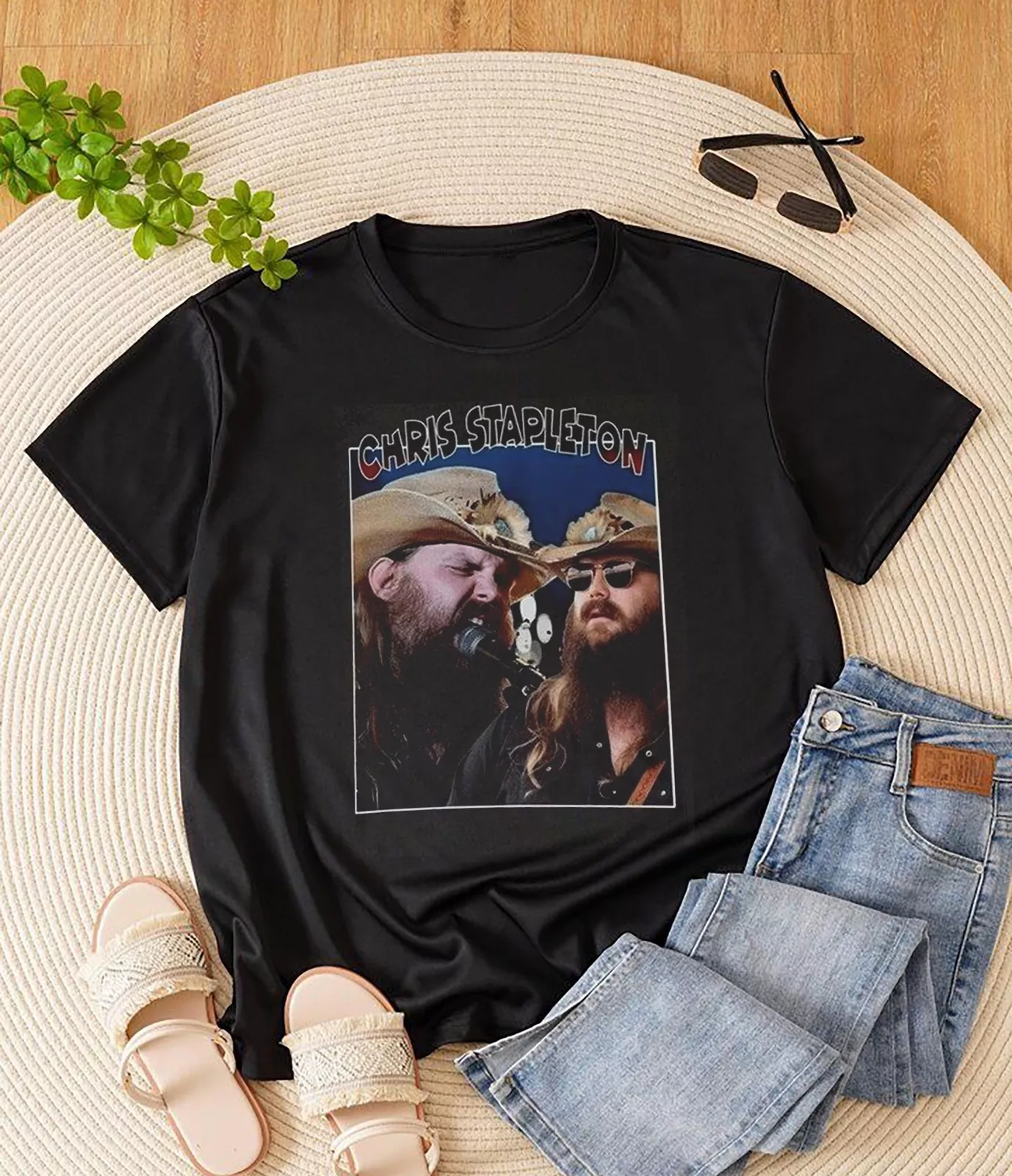 Chris Stapleton 90S Vintage Shirt  Chris Stapleton 2025 Tour Shirt,,,