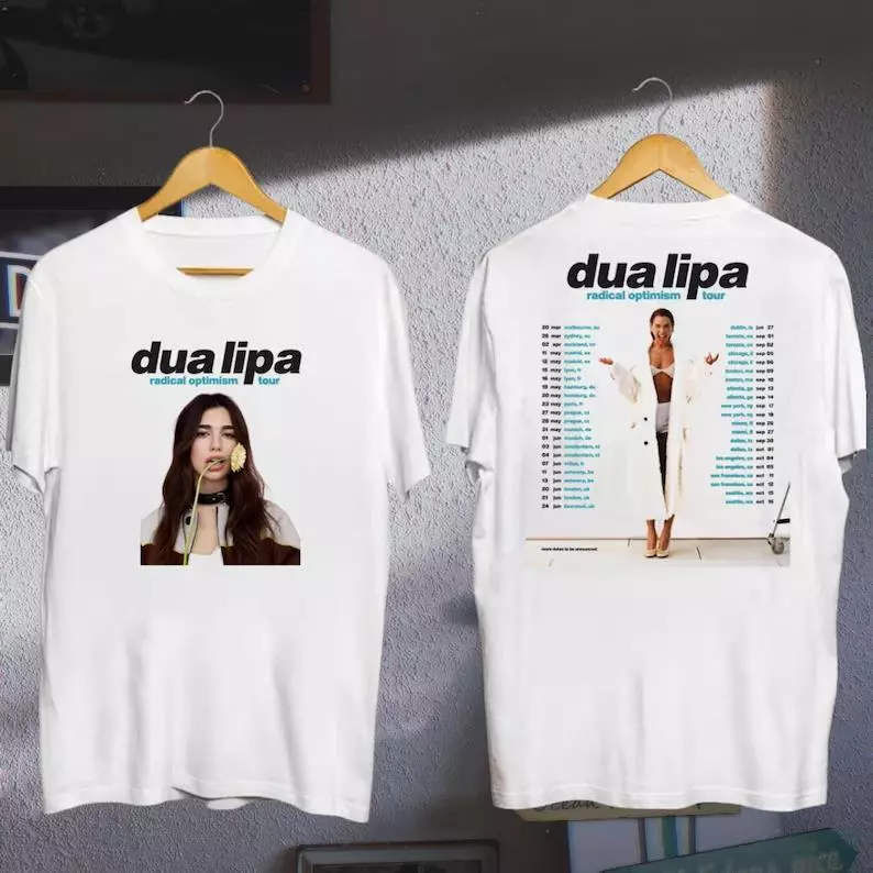 Dua Lipa Radical Optimism Tour 2025 Shirt  Dua Lipa Fan Gift