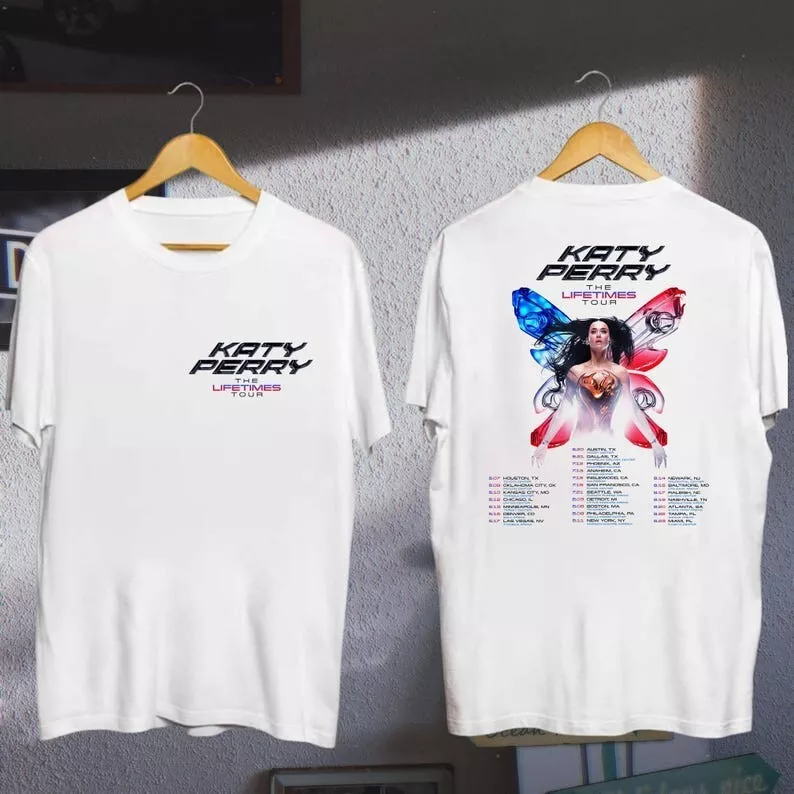 Katy Perry Merch The Lifetime Tour 2025 Shirt