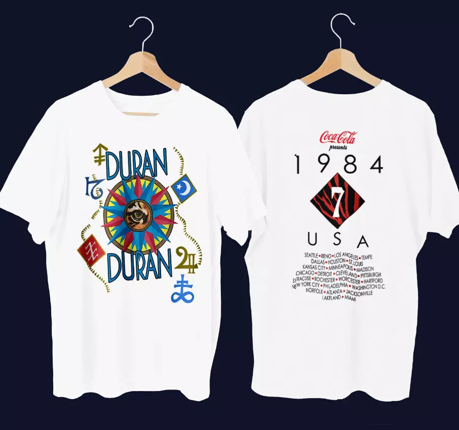 Duran Duran Vintage T-Shirt, 1984 Arena Tour Concert Shirt Shirt
