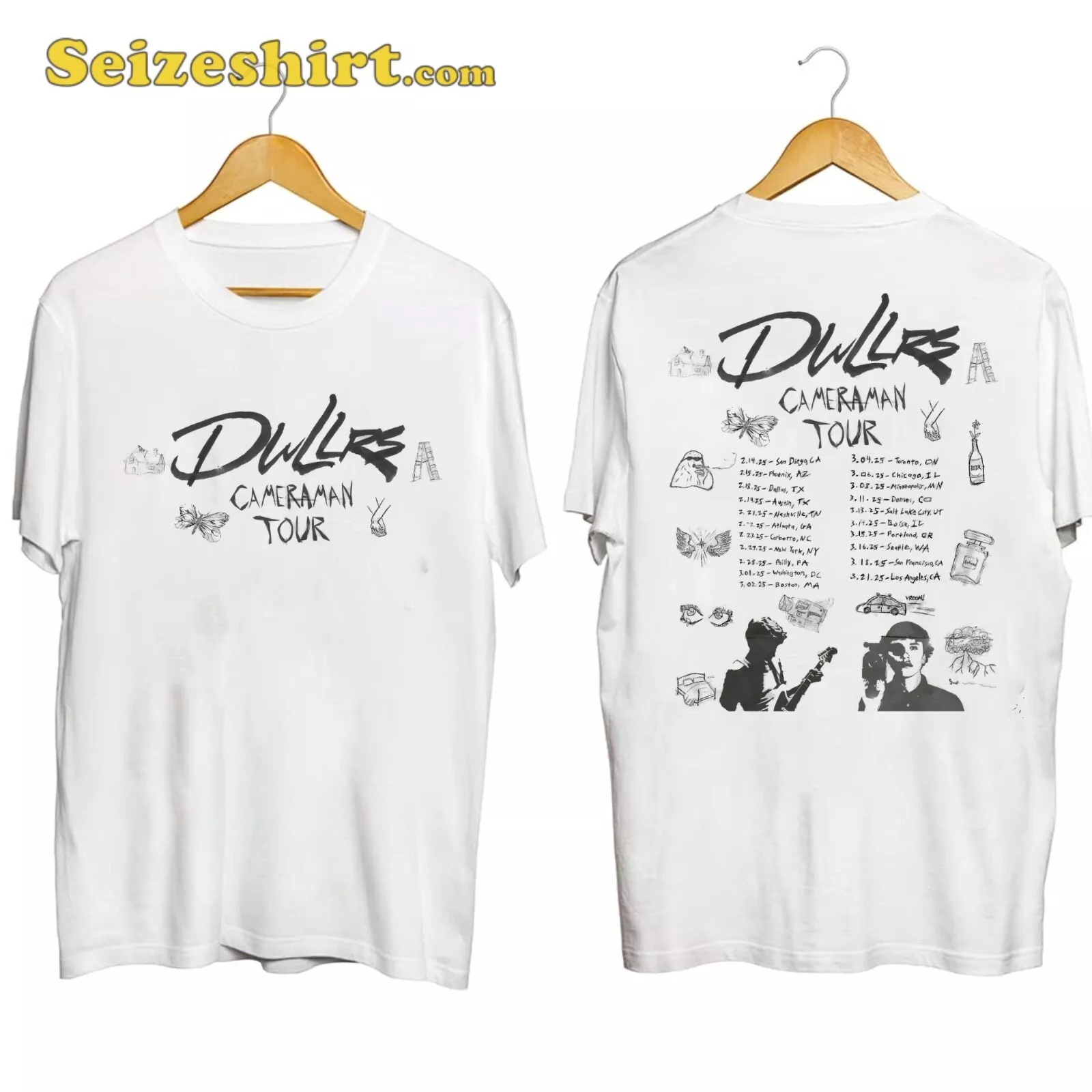 Dwllrs Cameraman Tour 2025 T-Shirt