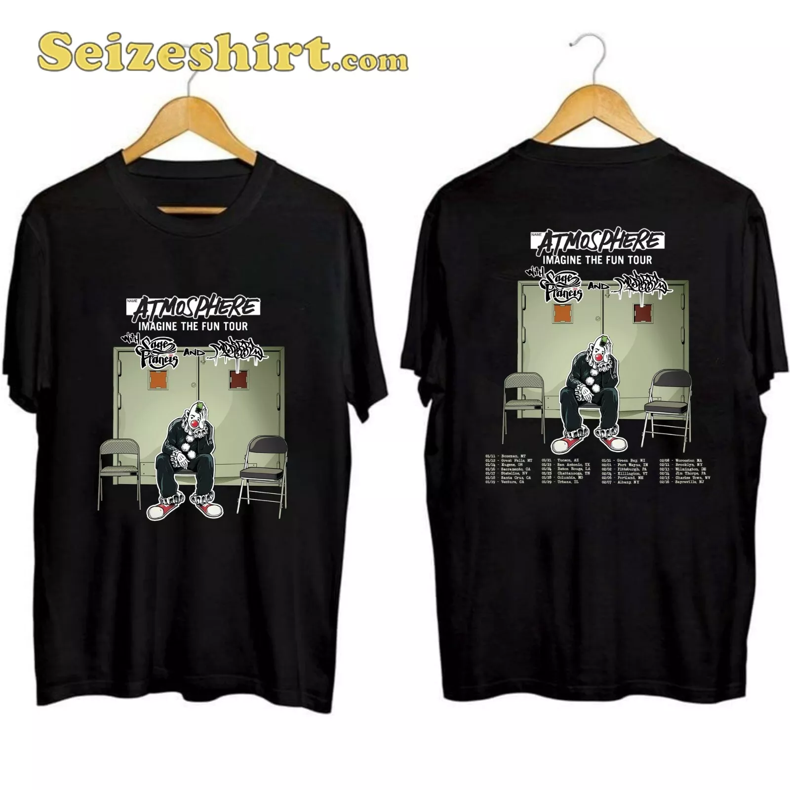 Atmosphere Imagine The Fun Tour 2025 T-Shirt