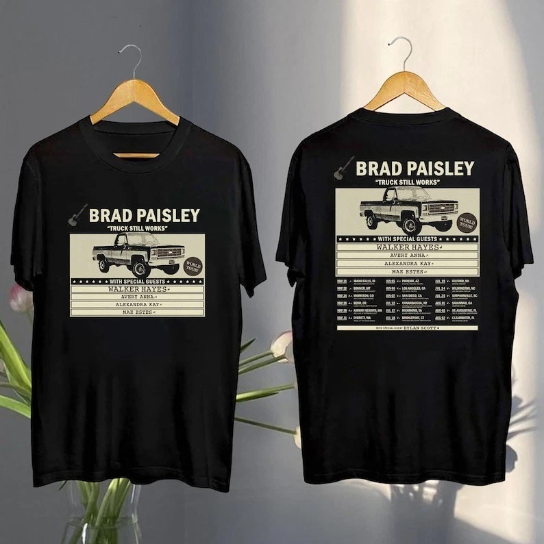 2025 Brad Paisley Truck Still Works Tour T-Shirt, Brad Paisley 2025 Concer