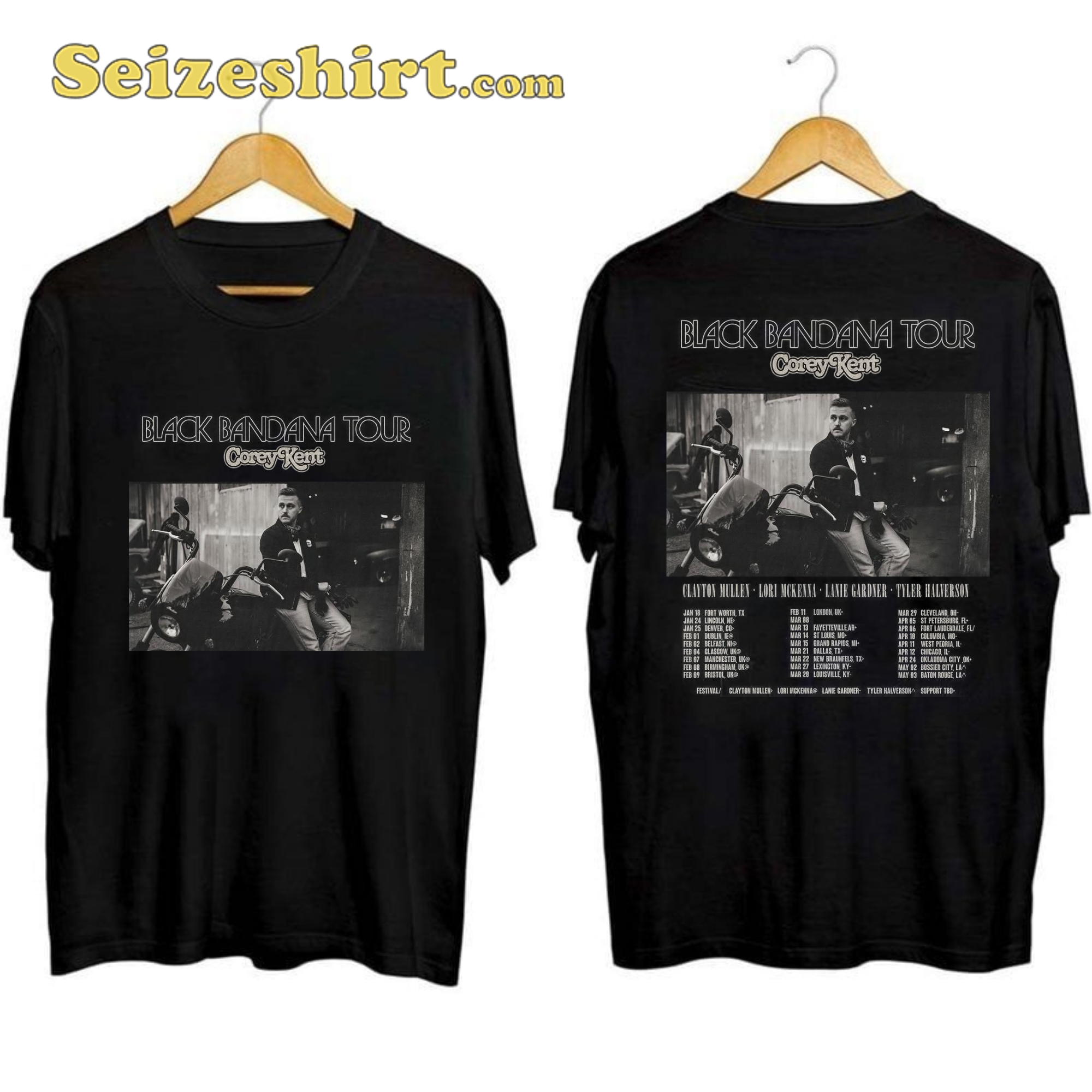Corey Kent Tour 2025 Shirt