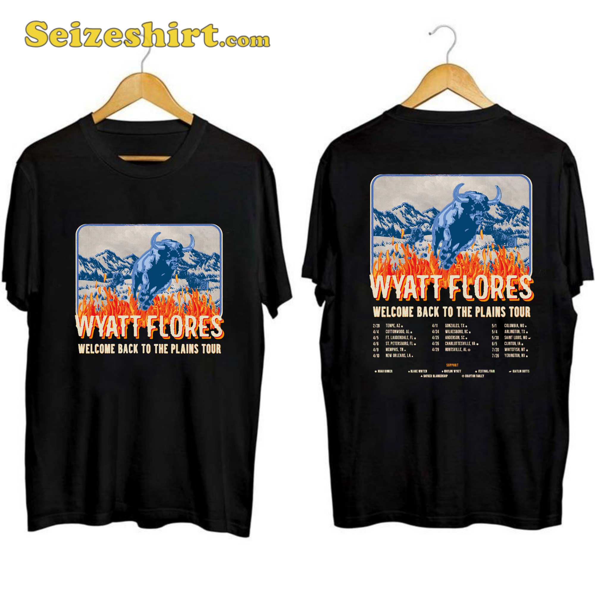 Wyatt Flores Tour 2025 Shirt