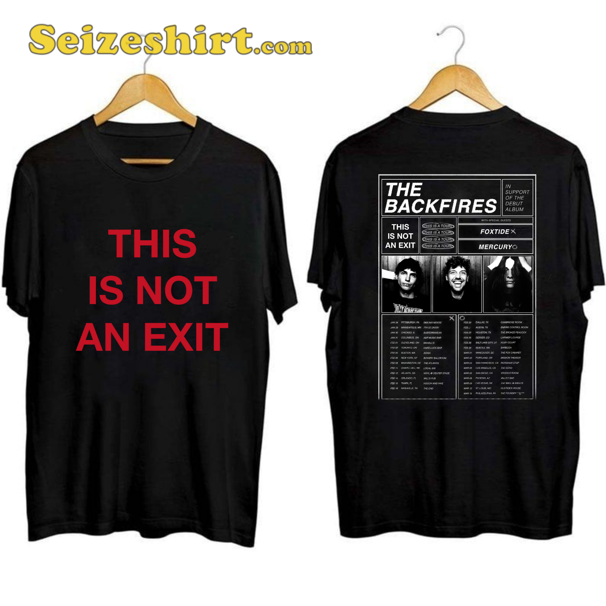 The Backfires Tour 2025 Shirt