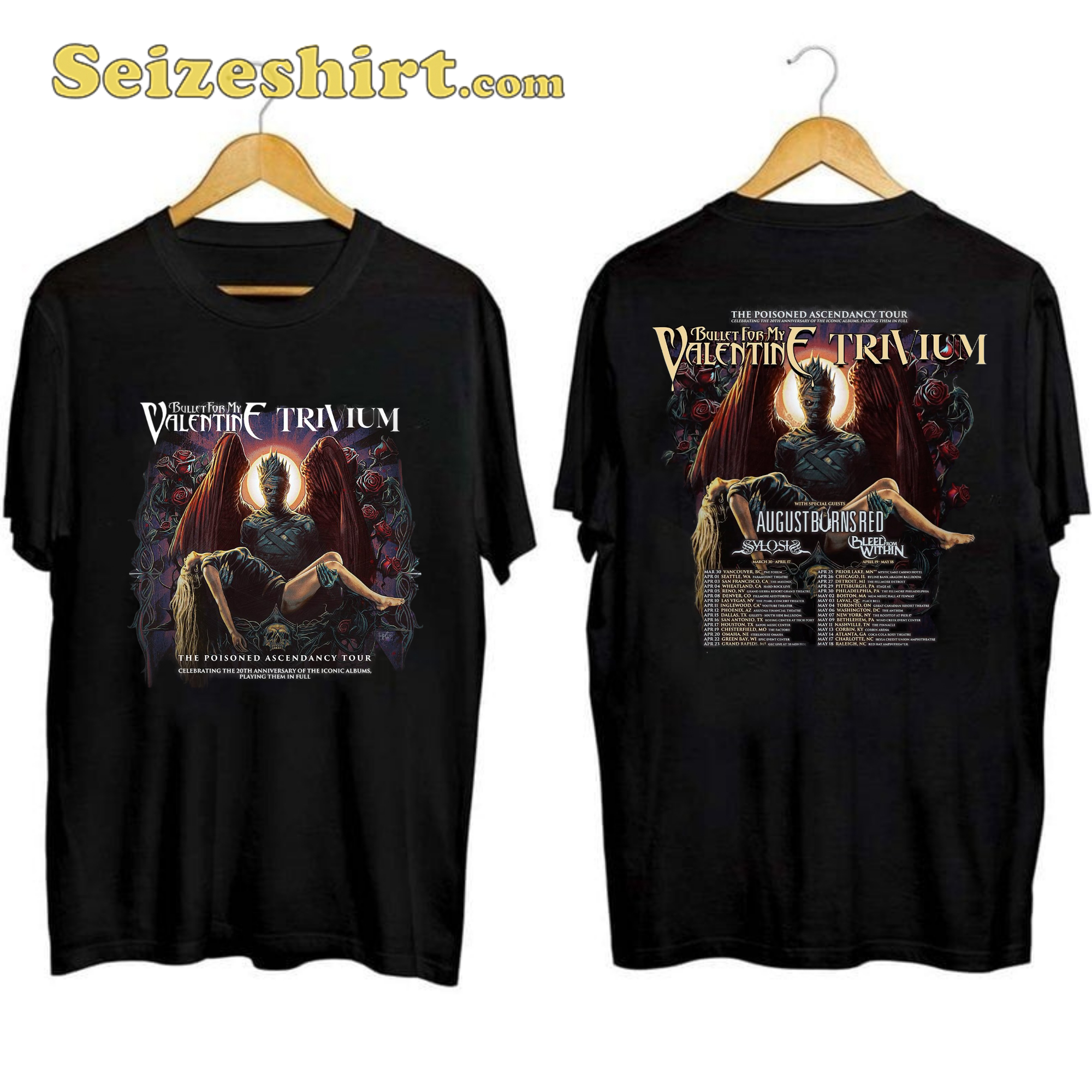Trivium And Bfmv Tour 2025 Shirt